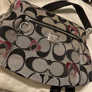 Coach Poppy Collection Heart Crossbody